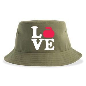 Curling Love Sustainable Bucket Hat