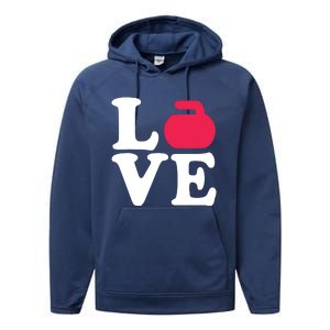 Curling Love Performance Fleece Hoodie