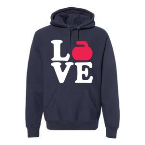 Curling Love Premium Hoodie