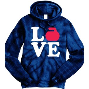 Curling Love Tie Dye Hoodie