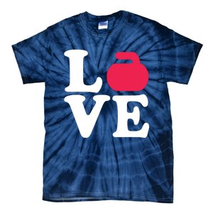 Curling Love Tie-Dye T-Shirt