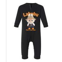 Cute Labubu Classic Pose Fun Labubu Infant Fleece One Piece