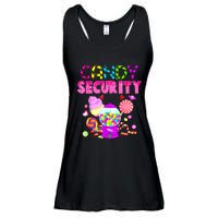 Candy Land Costume Women Candy Crew Funny Candy Security Ladies Essential Flowy Tank