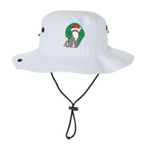 Christmas Lights Cute Cat Legacy Cool Fit Booney Bucket Hat