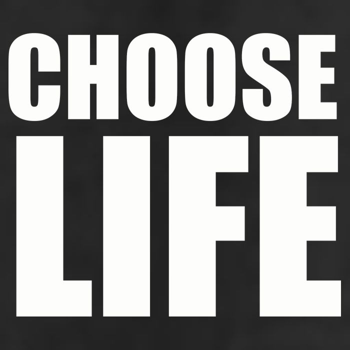 Choose Life 7 Panel Mesh Trucker Snapback Hat