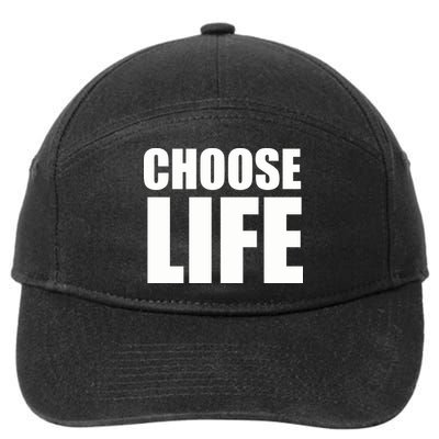 Choose Life 7-Panel Snapback Hat