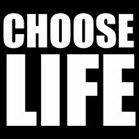 Choose Life Drawstring Bag