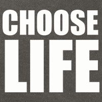 Choose Life Cotton Canvas Backpack