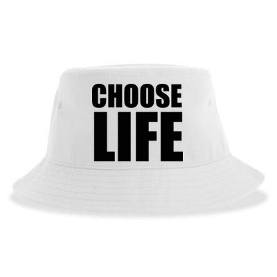 Choose Life Sustainable Bucket Hat