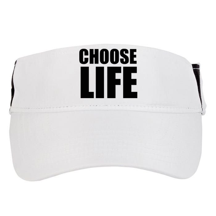 Choose Life Adult Drive Performance Visor
