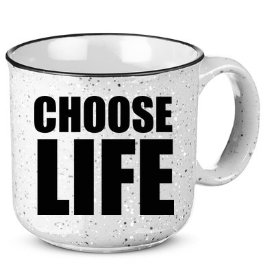 Choose Life 15oz Campfire Ceramic Mug