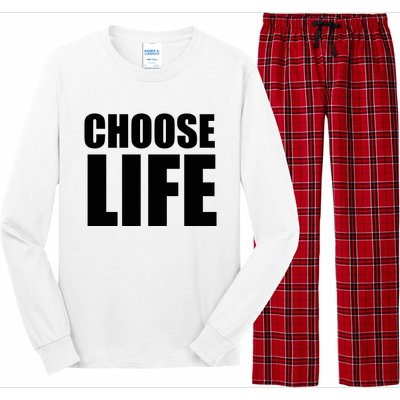 Choose Life Long Sleeve Pajama Set