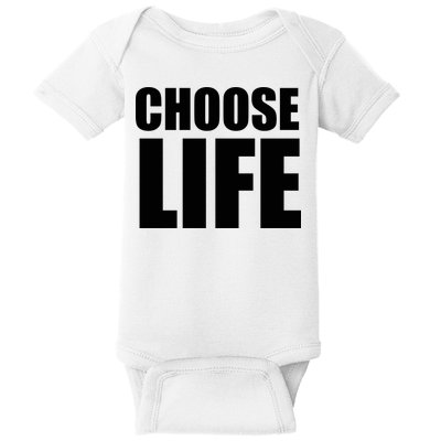 Choose Life Baby Bodysuit