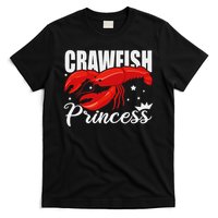 Cute Lobster Crayfish Lover Ladies Crawfish Princess T-Shirt