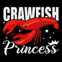Cute Lobster Crayfish Lover Ladies Crawfish Princess T-Shirt