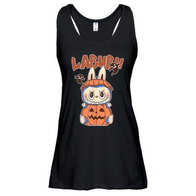 Cute Labubu Classic Pose Funny Labubu Birthday Ladies Essential Flowy Tank