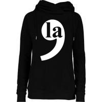 Comma La Womens Funnel Neck Pullover Hood