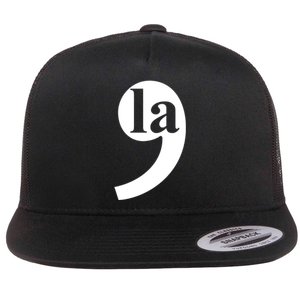 Comma La Flat Bill Trucker Hat