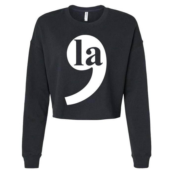 Comma La Cropped Pullover Crew