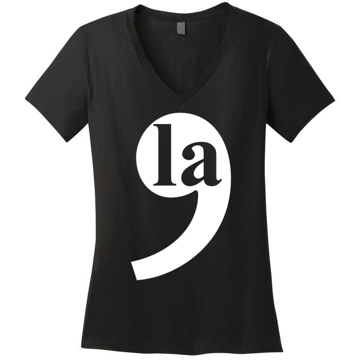 Comma La Women's V-Neck T-Shirt