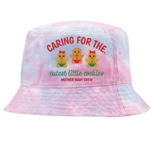 Cutest Little Cookies Mother Baby Nurse Crew Tie-Dyed Bucket Hat