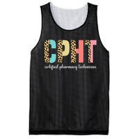 CPHT Leopard Certified Pharmacy Technician Mesh Reversible Basketball Jersey Tank