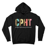 CPHT Leopard Certified Pharmacy Technician Tall Hoodie