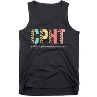 CPHT Leopard Certified Pharmacy Technician Tank Top