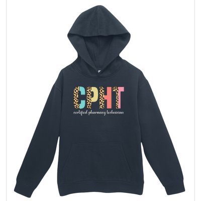 CPHT Leopard Certified Pharmacy Technician Urban Pullover Hoodie