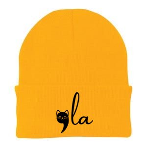 Comma La Cat Lady Kamala Harris Knit Cap Winter Beanie