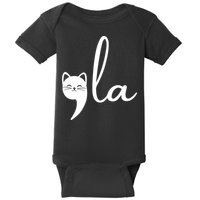 Comma La Cat Lady Kamala Harris Baby Bodysuit
