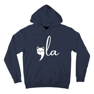 Comma La Cat Lady Kamala Harris Hoodie