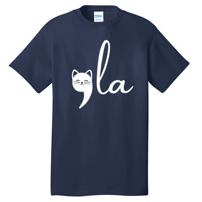 Comma La Cat Lady Kamala Harris Tall T-Shirt