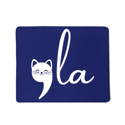 Comma La Cat Lady Kamala Harris Mousepad