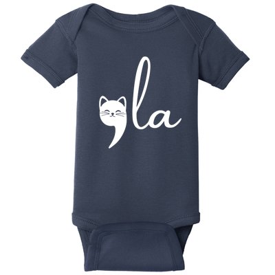 Comma La Cat Lady Kamala Harris Baby Bodysuit