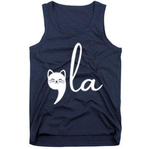 Comma La Cat Lady Kamala Harris Tank Top