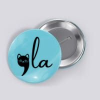 Comma La Cat Lady Kamala Harris Button