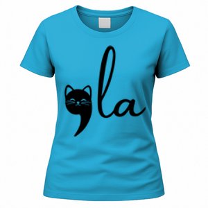 Comma La Cat Lady Kamala Harris Women's T-Shirt