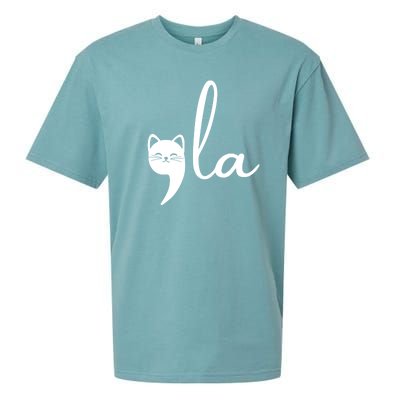 Comma La Cat Lady Kamala Harris Sueded Cloud Jersey T-Shirt