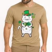 Cat Leprechaun Cat Lover Shamrock St Patrick's Day Performance Shirt