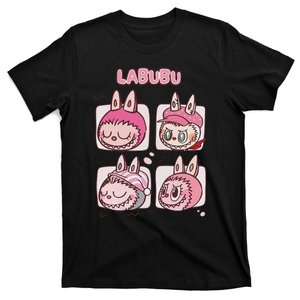 Cute Labubu Classic Pose Funny Labubu Birthday T-Shirt