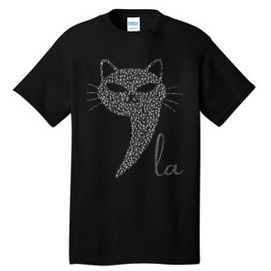 Comma La Cat Kamala Harris 2024 Tall T-Shirt