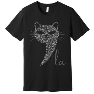 Comma La Cat Kamala Harris 2024 Premium T-Shirt