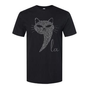 Comma La Cat Kamala Harris 2024 Softstyle CVC T-Shirt