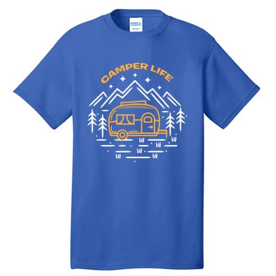 Camper Life Camper Van Gift Tall T-Shirt