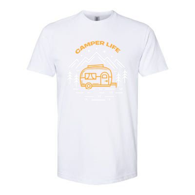 Camper Life Camper Van Gift Softstyle® CVC T-Shirt