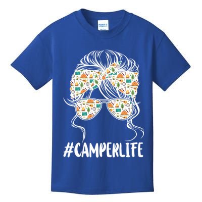 Camper Life Camping Lover Gift Kids T-Shirt