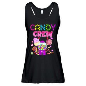 Candy Land Candy Crew Decorations Sweetie Candy Squad Ladies Essential Flowy Tank