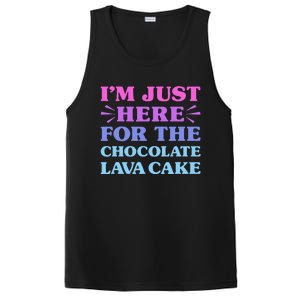 Chocolate Lava Cake I Love Chocolate Lava Cake Funny Dessert PosiCharge Competitor Tank