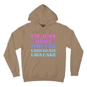 Chocolate Lava Cake I Love Chocolate Lava Cake Funny Dessert Hoodie